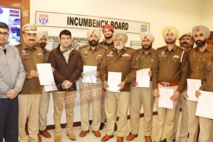 CP स्वप्न शर्मा ने भगोड़े अपराधियों को पकड़ने वाले पुलिस कर्मियों को किया सम्मानित !