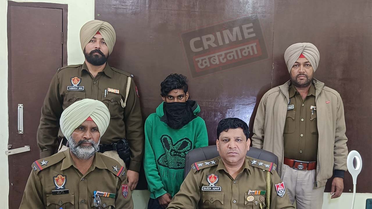 सोने के गहने चोरी करने वाला आरोपी काबू