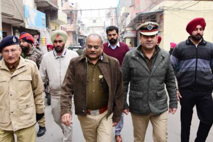 कमिश्नरेट पुलिस ने काजी मंडी इलाके में छह घंटे तक चलाया व्यापक तलाशी अभियान
