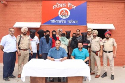 कमिश्नरेट पुलिस ने आपराधिक गिरोह का किया भंडाफोड़, 08 आरोपी गिरफ्तार