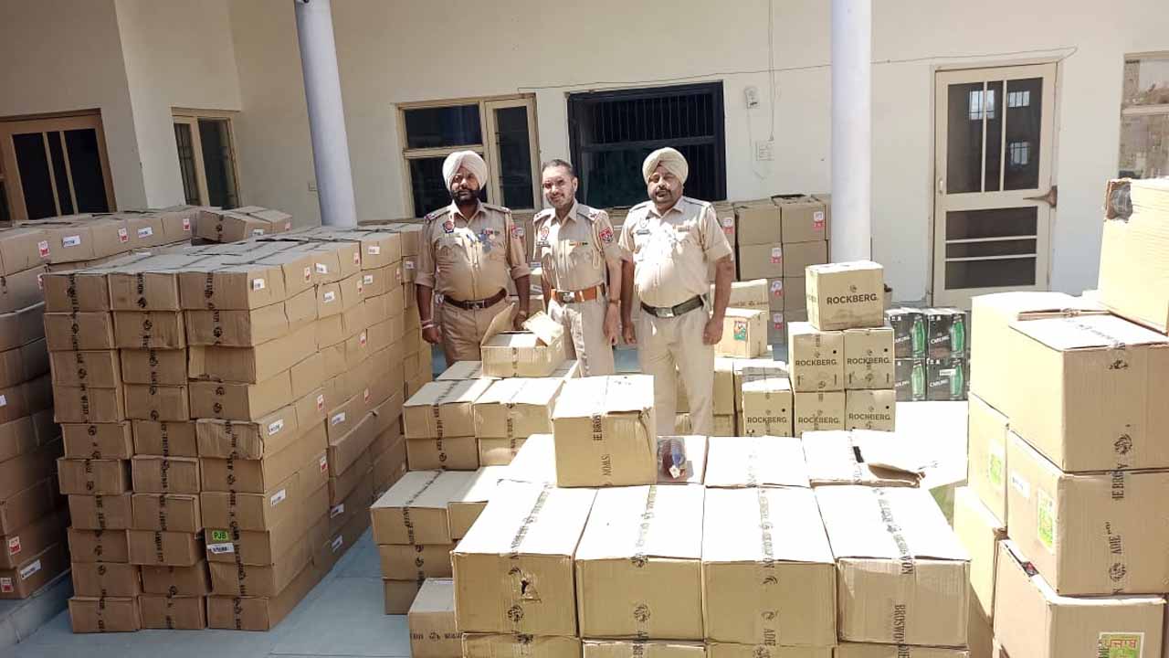 जालंधर देहात के थाना आदमपुर की पुलिस ने 983 पेटी अवैध शराब सहित 01 को किया काबू, पढ़ें