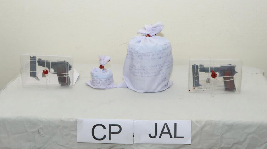 जालंधर पुलिस को बड़ी सफलता, भारी मात्रा में हेरोइन व अवैध हथियारों के साथ जयपाल भुल्लर गैंग का एक सदस्य गिरफ्तार