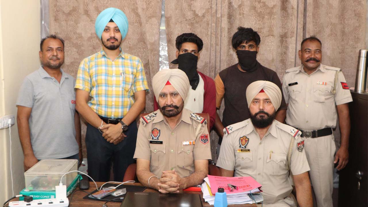 जालंधर कमिश्नरेट पुलिस ने 100 ग्राम हेरोइन सहित 02 तस्करों को किया गिरफ्तार