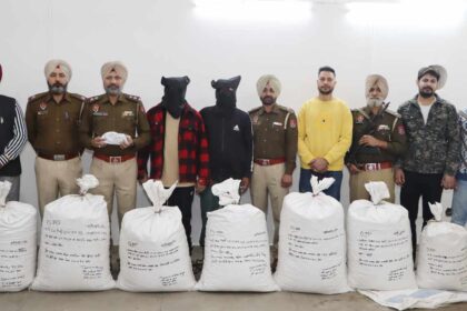 कमिश्नरेट पुलिस ने 14 क्विंटल चूरा पोस्त सहित अंतरराज्यीय ड्रग तस्करों को किया गिरफ्तार