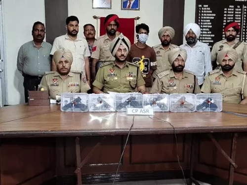 पंजाब पुलिस ने BKI आतंकी मॉड्यूल का किया भंडाफोड़, एक गिरफ्तार, हथियार बरामद