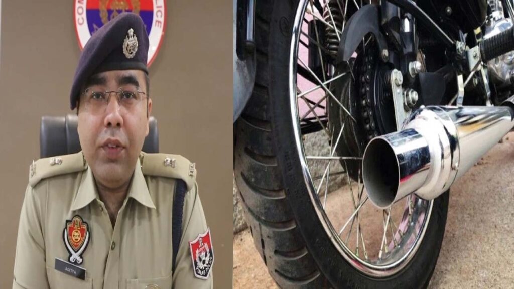 मोडिफाइड साइलेंसर लगाकर बाइक चलाने वालों पर जालंधर पुलिस की बड़ी कार्रवाई,  3 मैकेनिक समेत 8 गिरफ्तार