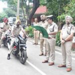 कमिश्नरेट पुलिस जालंधर द्वारा 14 ERS मोटरसाइकिलों को दी हरी झंडी 