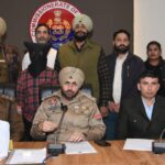 सीआईए स्टाफ जालंधर की टीम ने 02 किलो हेरोइन सहित आरोपी को किया गिरफ्तार