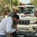 जालंधर: ट्रैफिक उल्लंघन करने वालों पर कार्रवाई, 325 वाहनों की जांच, 45 चालान और 6 मोटरसाइकिलें जब्त