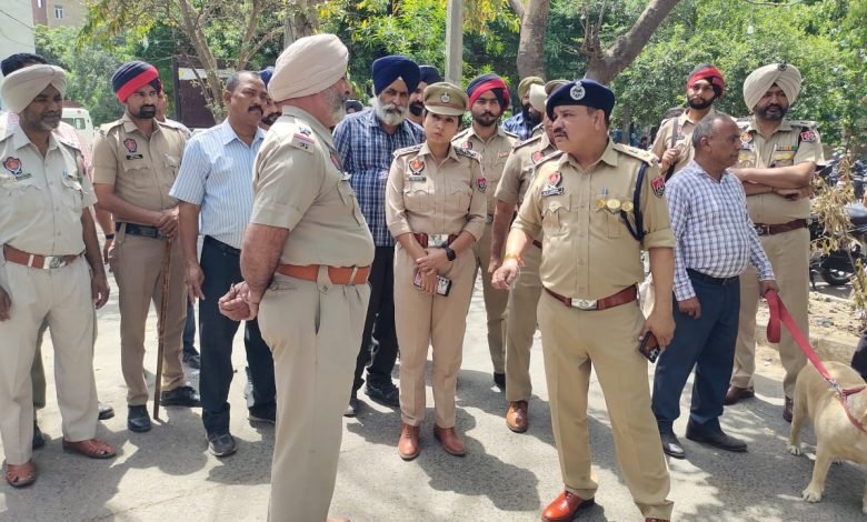 जालंधर कमिश्नरेट पुलिस ने सिविल अस्पताल में चलाया विशेष तलाशी अभियान