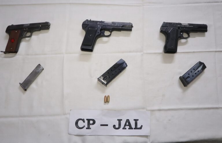 जालंधर पुलिस को बड़ी सफलता, तीन अवैध पिस्तौल समेत एक आरोपी गिरफ्तार