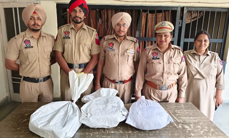 जालंधर पुलिस की बड़ी कार्रवाई: 10 किलो गांजा व 25 नशीली गोलियों सहित 5 गिरफ्तार