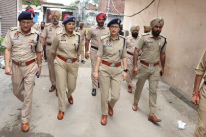कमिश्नरेट पुलिस जालंधर ने शहर में 11 ड्रग हॉटस्पॉट एरिया मे नशे के खिलाफ चलाया CASO अभियान