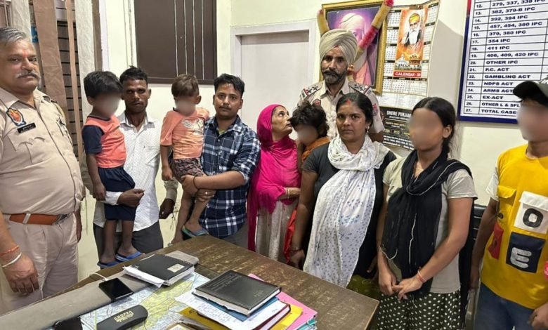जालंधर: थाना 5 की पुलिस ने तीन नाबालिग बच्चों को तुरंत ढूंढकर 2 घंटे के भीतर परिवारों को सौंपा