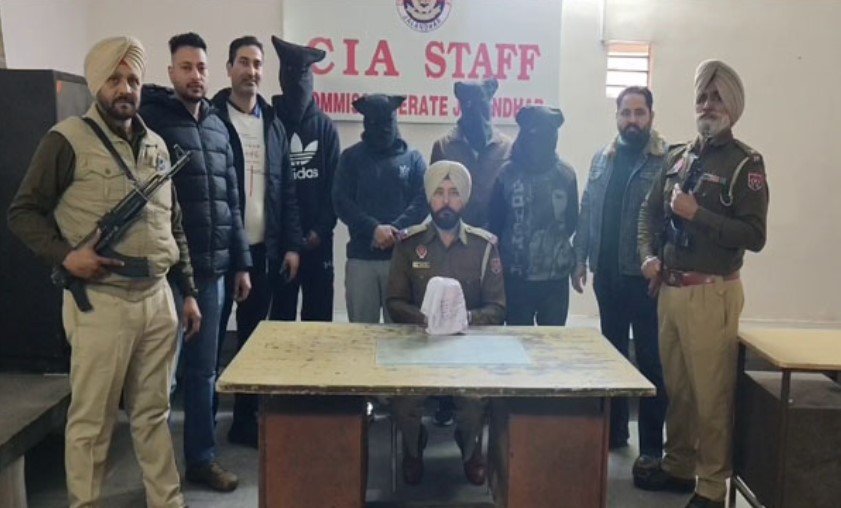 जालंधर पुलिस ने पकड़ी बड़ी नशे की खेप, 5 तस्कर गिरफ्तार