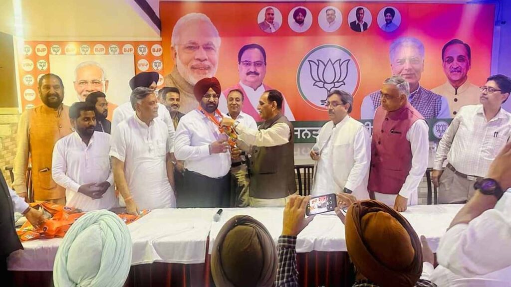 जालंधर लोकसभा हल्के में भाजपा का किला हुआ और ज्यादा मजबूत, रिटायर्ड एसएसपी पीपीएस हरविंद्र सिंह ढल्ली पार्टी में हुए शमिल
