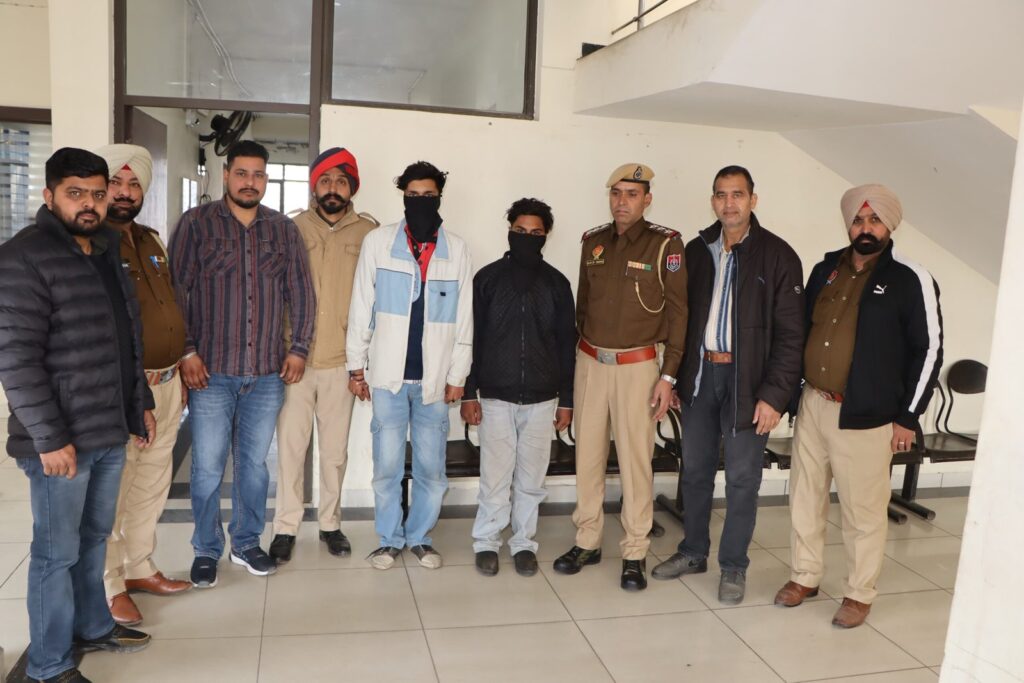 जालंधर कमिश्नरेट पुलिस ने 24 घंटे में सुलझाई ब्लाइंड मर्डर की गुत्थी, दो आरोपी गिरफ्तार !