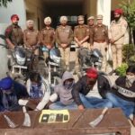 देहात पुलिस ने चोरी, डकैती और स्नैचिंग जैसी वारदातों को अंजाम देने वाले 05 आरोपियों को किया काबू