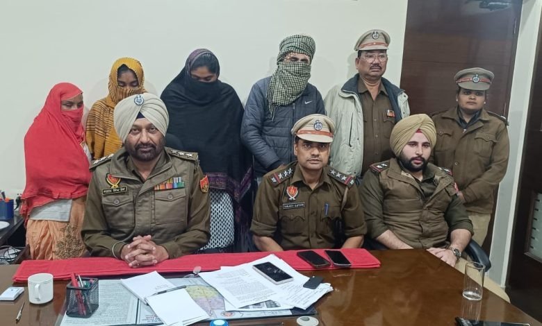 जालंधर देहात पुलिस ने तीन महिलाओं समेत 4 नशा तस्करों को किया गिरफ्तार