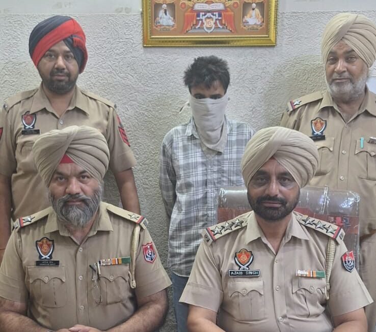 जालंधर: थाना 6 की पुलिस को बड़ी सफलता,10 ग्राम हेरोइन सहित तस्कर काबू