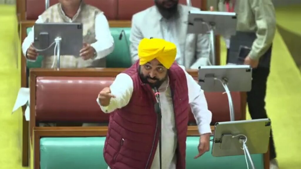 पंजाब विधानसभा में जबरदस्त हंगामा, सीएम मान और प्रताप बाजवा के बीच खड़की, हाथापाई तक पहुंची नौबत !