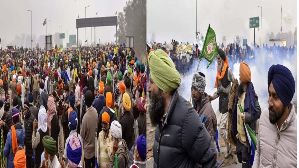 शंभू-खनौरी बॉर्डर पर बिगड़े हालत , किसानों और पुलिस में टकराव, लगातार आंसू गैस छोड़ी जा रही, पढ़ें