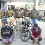जालंधर कमिश्नरेट पुलिस ने चोरी की बाइक सहित दो आरोपियों को किया काबू