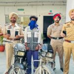 कमिश्नरेट पुलिस ने लूटपाट करने वाले गिरोह का किया भंडाफोड़, मोटरसाइकिल, मोबाइल व हथियार के साथ तीन गिरफ्तार