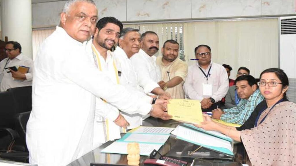 जालंधर वेस्ट उप चुनाव के लिए भाजपा प्रत्याशी शीतल अंगुराल ने भरा नामांकन !