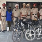 जालंधर: बाइक चोर चढ़े पुलिस हत्थे, कमिश्नरेट पुलिस ने चोरी की तीन मोटरसाइकिलों समेत दो को किया काबू
