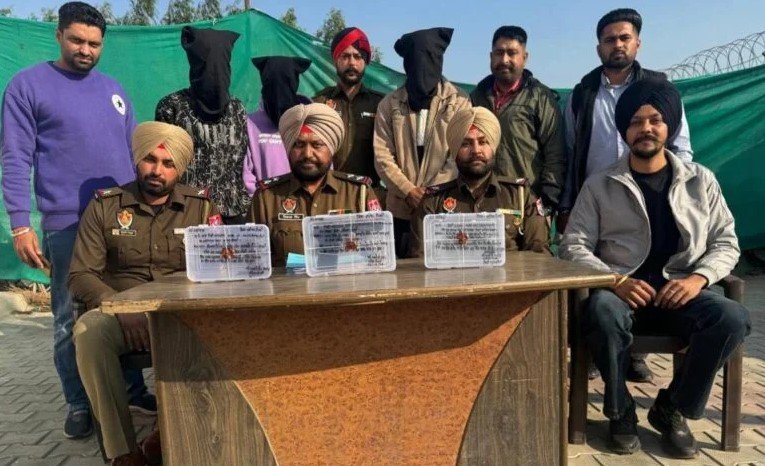 जालंधर देहात पुलिस को बड़ी सफलता, अवैध हथियारों सहित 3 गिरफ्तार