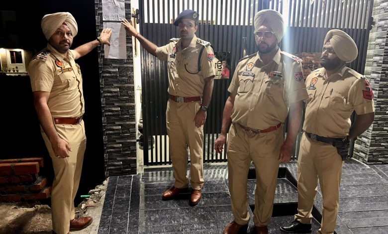जालंधर में नशा तस्कर की ₹52.86 लाख की संपत्ति ज़ब्त, पुलिस आयुक्त धनप्रीत कौर की अगुवाई में बड़ी कार्रवाई