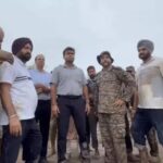 लुधियाना में सतलुज नदी के तेज बहाव से ससराली बांध क्षतिग्रस्त, बाढ़ का खतरा, सेना ने संभाला मोर्चा