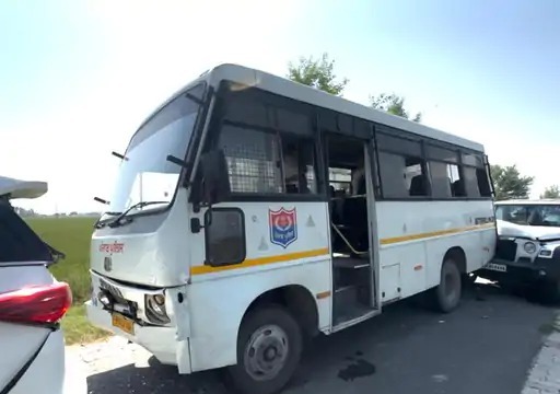 अजनाला में सुखबीर बादल के काफिले का एक्सीडेंट, गाडी के एयर बैग खुले, बाल-बाल बचे नेता