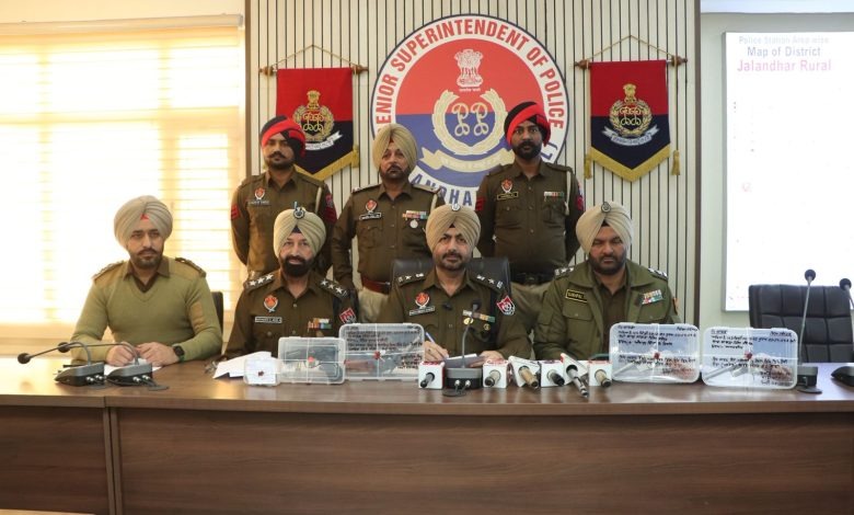 जालंधर देहात पुलिस की बड़ी कार्रवाई, लूट और फायरिंग में शामिल 3 आरोपी गिरफ्तार