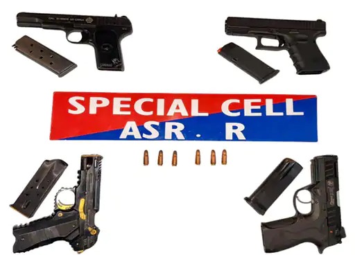 अमृतसर में सीमा पार से हथियार तस्करी मॉड्यूल का पर्दाफाश, हथियारों सहित एक गिरफ्तार