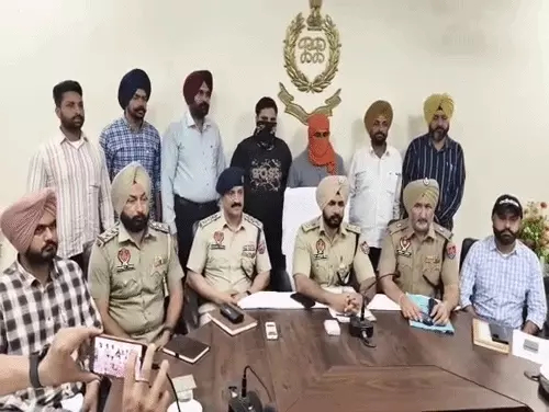 पंजाब पुलिस का बड़ा एक्शन, 6.5 किलो हेरोइन व हथियारों संग गैंग का भंडाफोड़